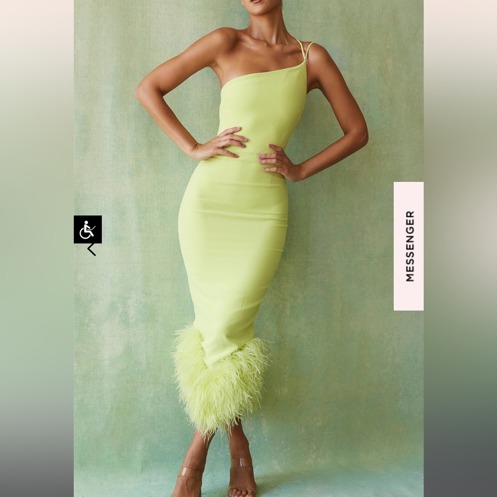 House of CB “Alessia” Asymmetrical Dress